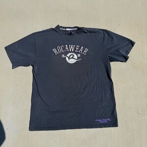 Rocawear Men's 3X Classic Logo T-shirt, Embroidered Thick Cotton Comfort